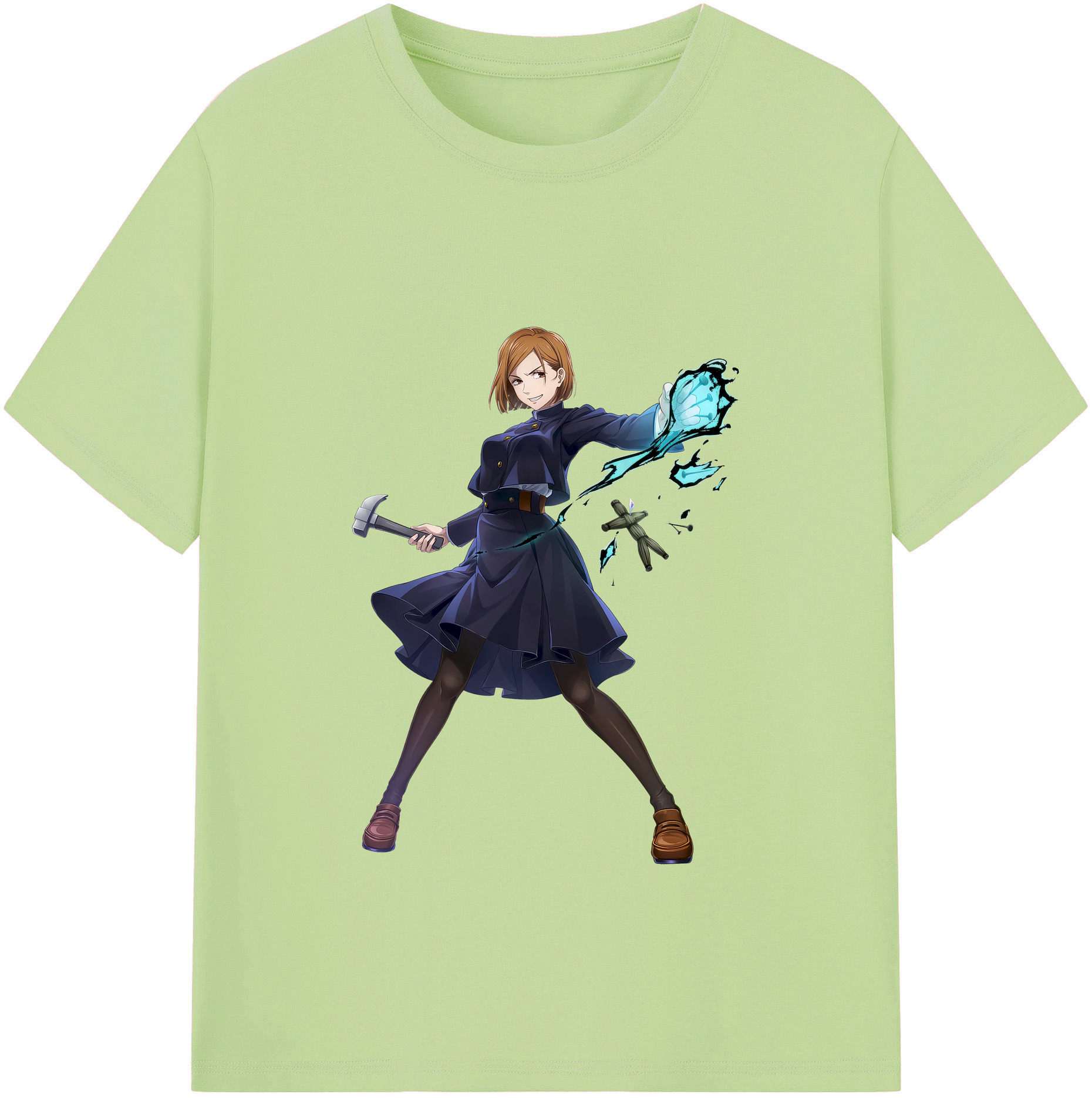 （画像用） 呪術廻戦 Jujutsu Kaisen 綿100％半袖Tシャツ（フロントプリント）
